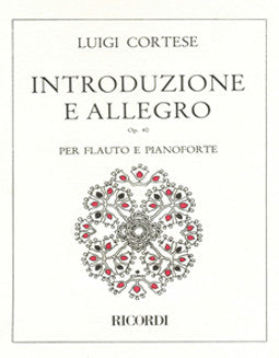 Cortese, L. - Introduzione e Allegro - FLUTISTRY BOSTON
