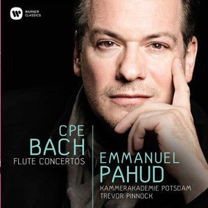 CPE Bach Flute Concertos CD (Emmanuel Pahud) - FLUTISTRY