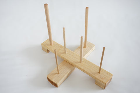 Wooden Flute Stand - Maple Wood