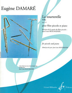 Damare, E. - La Tourterelle (Polka), Op. 119 - FLUTISTRY BOSTON