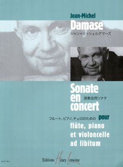 Damase, J. - Sonate en Concert - FLUTISTRY