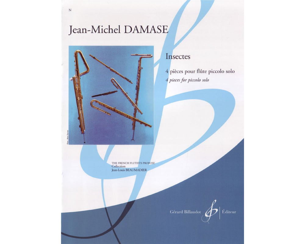 Damase, Jean - Michel - Insectes - FLUTISTRY