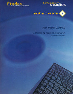 Damase, J. - 24 Etudes de Perfectionnement - FLUTISTRY BOSTON