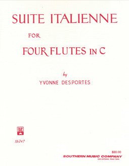 Desportes, Y. - Suite Italienne - FLUTISTRY