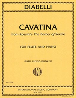 Diabelli, A. - Cavatina from Rossini's "The Barber of Seville" - FLUTISTRY