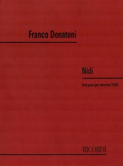Donatoni, F. - Nidi - FLUTISTRY