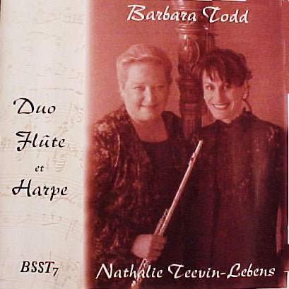 Duo Flûte et Harpe CD (Barbara Todd) - FLUTISTRY