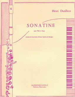 Dutilleux, H. - Sonatine - FLUTISTRY