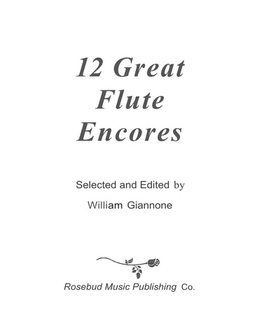 12 Great Flute Encores