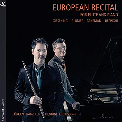 European Recital for Flute and Piano CD (Jürgen Franz) - FLUTISTRY