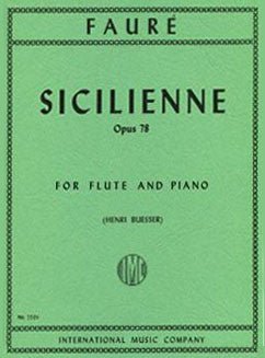 Faure, G. - Sicilienne Op. 78 - FLUTISTRY
