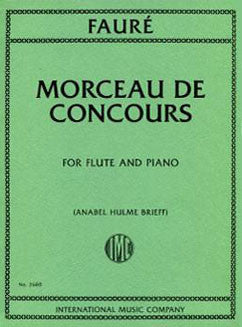 Faure, G. - Morceau de Concours