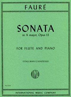 Faure, G. - Sonata in A major Op. 13