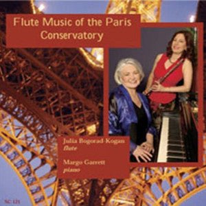 Flute Music of the Paris Conservatory CD (Julia Bogorad - Kogan) - FLUTISTRY