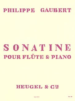 Gaubert, P. - Sonatine - FLUTISTRY