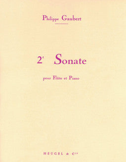 Gaubert, P. - Sonata No. 2 - FLUTISTRY BOSTON