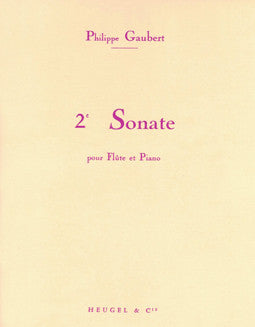 Gaubert, P. - Sonata No. 2 - FLUTISTRY BOSTON