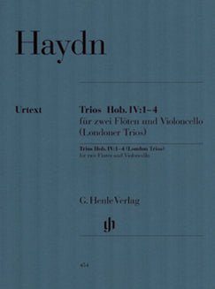 Haydn, J. - London Trios HOB. IV 1 - 4 - FLUTISTRY