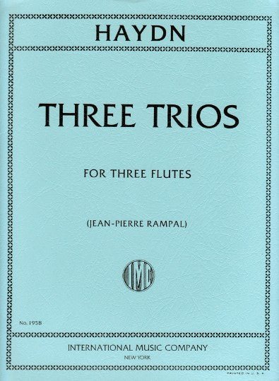 Haydn - Three Trios for Three Flutes - FLUTISTRY