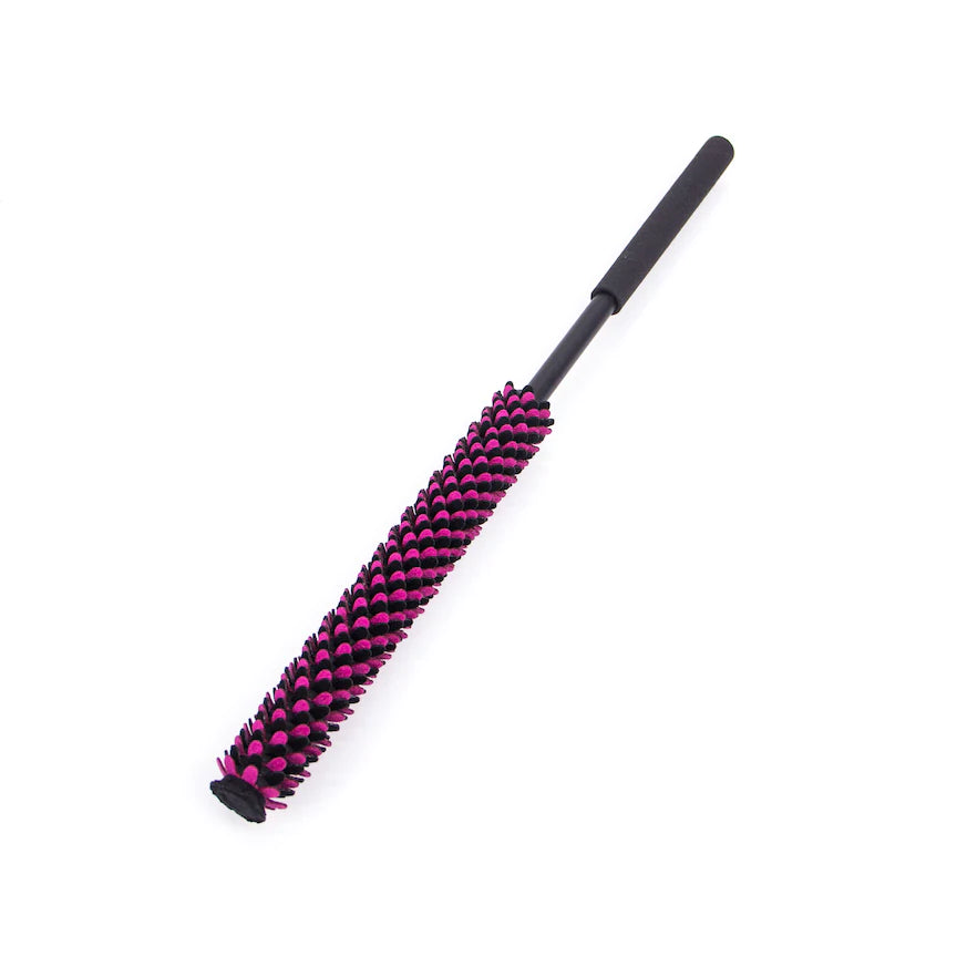 Valentino Flute Helix Wand - Black/Fuchsia