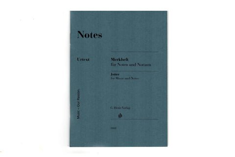 Henle Mini 8 - Stave Jotter for Music and Notes - FLUTISTRY