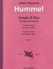 Hummel, J. - Sonata in D major Op. 50