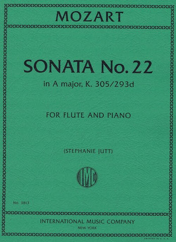 Mozart, W.A. - Sonata No. 22 in A Major, K. 305/293d