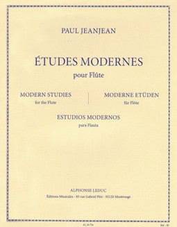 Jeanjean, P. - Modern Studies - FLUTISTRY