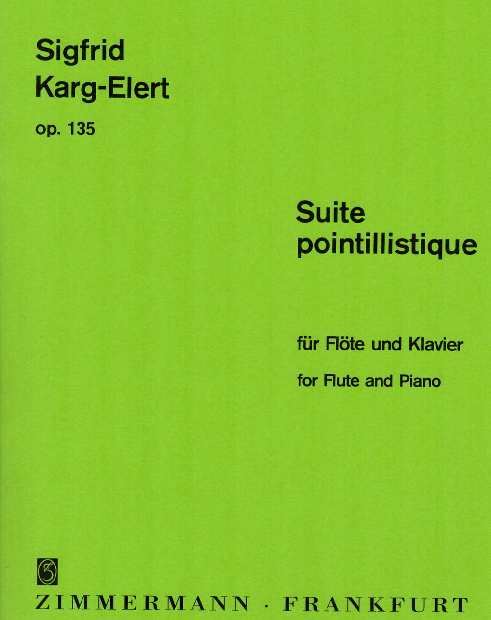 Karg - Elert, S. - Suite pointillistique - FLUTISTRY
