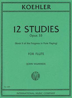 Koehler, E. - 12 Studies Op. 33