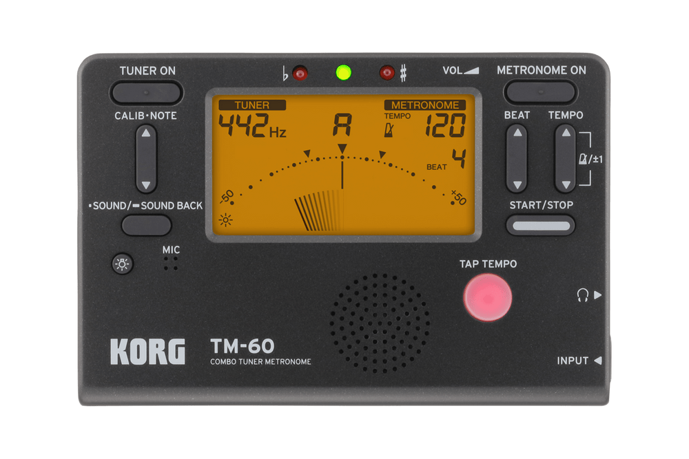 Korg TM - 60 - Combo Tuner/Metronome - FLUTISTRY