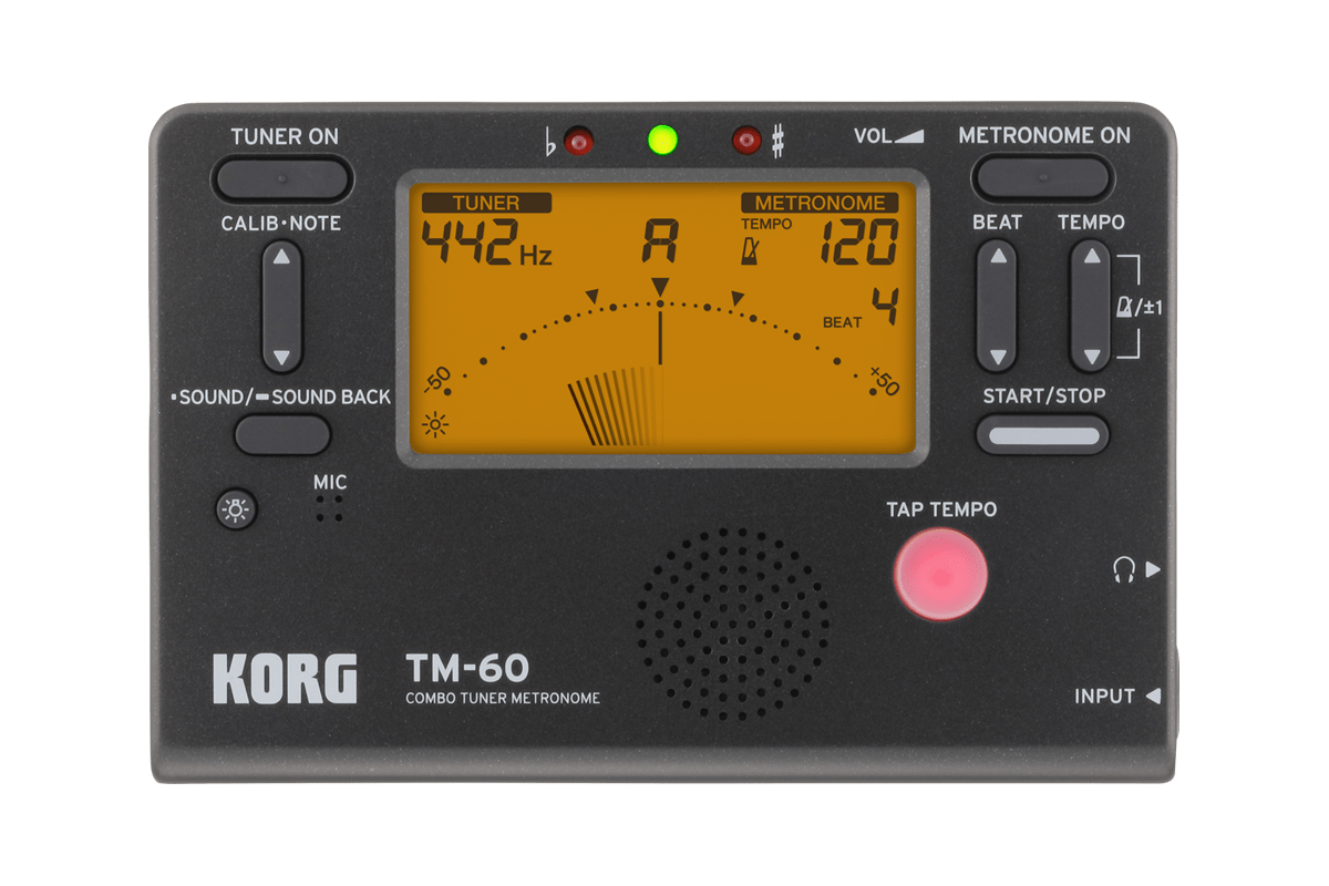 Korg TM - 60 - Combo Tuner/Metronome - FLUTISTRY