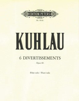 Kuhlau, F. - 6 Divertissements - FLUTISTRY