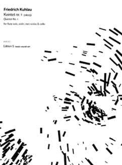 Kuhlau, F. - Quintet No. 1 (score) - FLUTISTRY