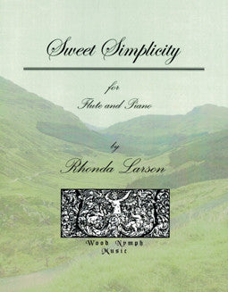 Larson, R. - Sweet Simplicity - FLUTISTRY BOSTON