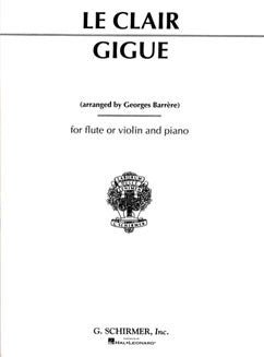 Le Clair, J. - Gigue - FLUTISTRY