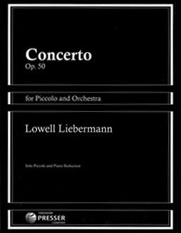 Liebermann, L. - Concerto, Op. 50 - FLUTISTRY BOSTON