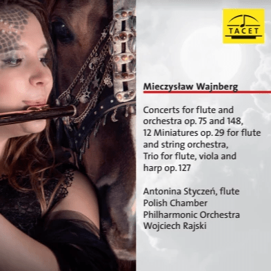 Mieczyslaw Wajnberg - Works for Flute CD (Antonina Styczeń) - FLUTISTRY