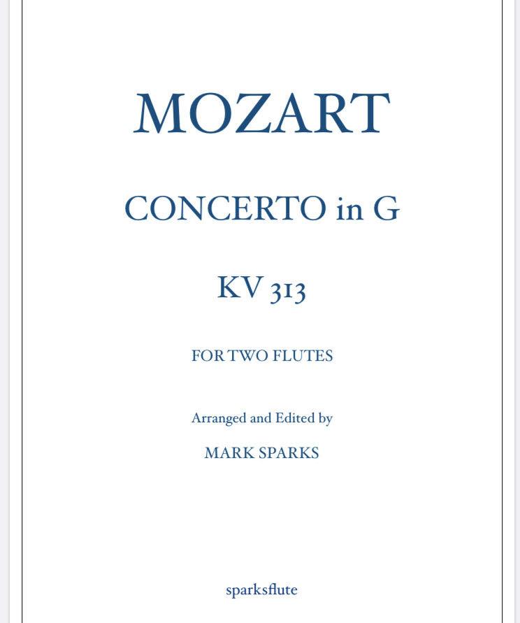 Mozart, W. A. - Concerto in G KV 313 for Two Flutes - FLUTISTRY
