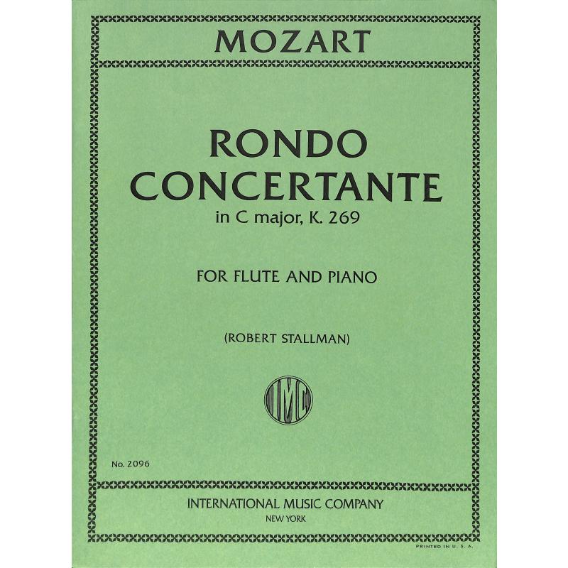 Mozart, W. A. - Rondo Concertante in C Major, K. 269 - FLUTISTRY