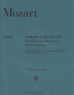 Mozart, W.A. - Andante in C major - FLUTISTRY