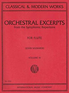 Orchestral Excerpts from the Symphonic Repertoire - Vol 4 - FLUTISTRY
