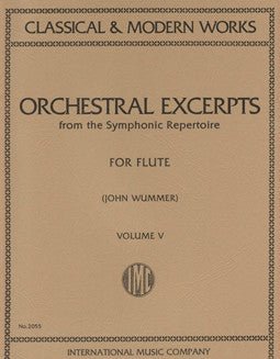 Orchestral Excerpts from the Symphonic Repertoire - Vol 5 - FLUTISTRY
