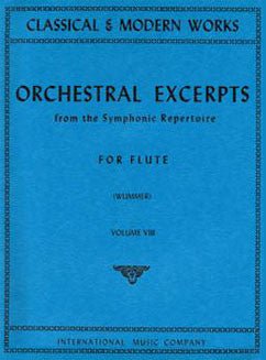 Orchestral Excerpts from the Symphonic Repertoire - Vol 8 - FLUTISTRY
