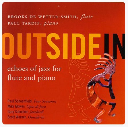 Outside: Echoes of Jazz for Flute and Piano (Brooks de Wetter - Smith) - FLUTISTRY