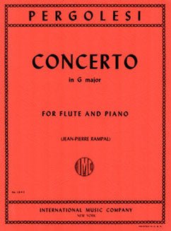 Pergolesi, G. - Concerto in G major - FLUTISTRY