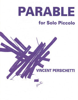 Persichetti, V. - Parable XII - FLUTISTRY BOSTON