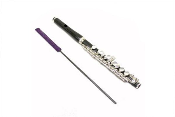Piccolo Flag / Piccolo Wand - Black - FLUTISTRY