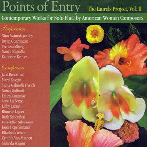 Points of Entry CD (The Laurels Project, Vol. II) - FLUTISTRY
