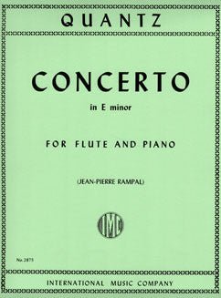 Quantz, J.J. - Concerto in E minor - FLUTISTRY